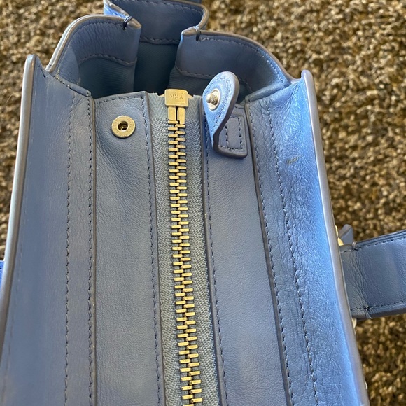 💵 SOLD 💵 Coach Swagger Christal Blue 33 - Picture 3 of 12